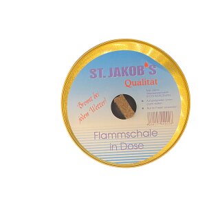 Dosen Flammschale, 10 Stunden