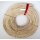 3,0 mm Peddigrohr 500g natur rotband auf der Rolle