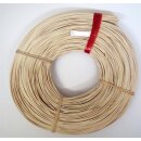 AAO 1,6 mm Peddigrohr 500g natur rotband auf der Rolle