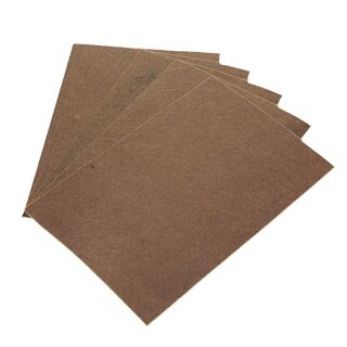 Filzplatte, braun, für Dekorationen, 20 x 30 cm x ~2,0 mm, ~350 g/m²