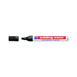 e-3300 Permanentmarker schwarz