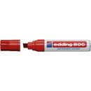 edding 800 Permanentmarker rot