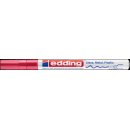 edding 751 Glanzlackmarker rot