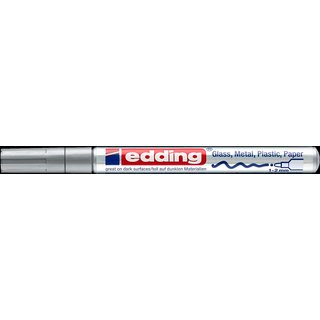 edding 751 Glanzlackmarker silber