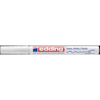 edding 780 Glanzlackmarker weiß