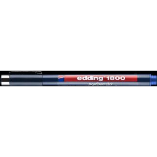 edding 1800 0,3 Präzisionsfeinschreiber blau
