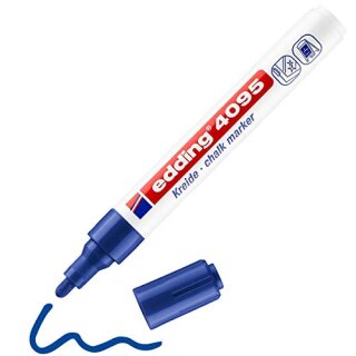 edding 4095 Kreidemarker blau