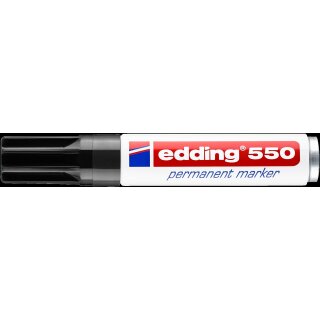 edding 550 Permanentmarker schwarz