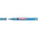 edding 751 Glanzlackmarker hellblau-metallic