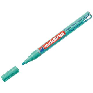 edding 751 Glanzlackmarker grün-metallic