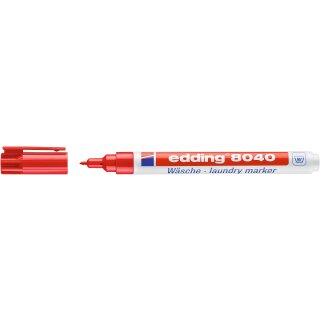 edding 8040 Wäschemarker rot