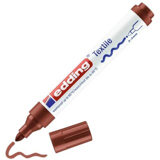 ---edding 4500 textile marker brown