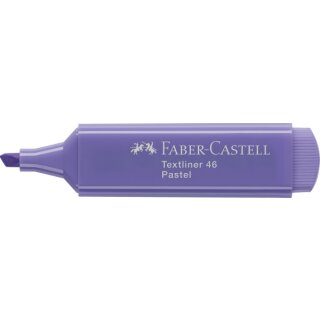 FABER-CASTELL Textmarker TEXTLINER 1546 PASTELL, flieder (5660951)