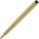 FABER-CASTELL Tuschestift PITT arti st pen, gold (5660193)