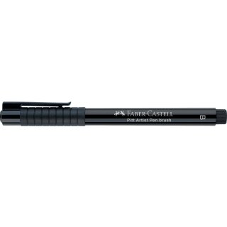 Faber Castell Pitt artist Pen B, Black (199)