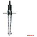 Zirkel Schnellverstellzirkel GRIP silber
