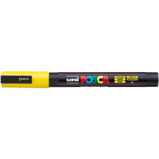 Marker UNI POSCA PC-3M gelb