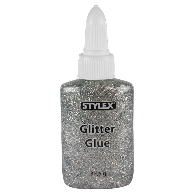 Glitter Glue Glow i.the dark 4 Tuben 10g, 1,20