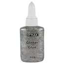 Glitter Glue, 37,5 g Flasche, farbig sortiert im Display