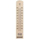 FM Thermometer TECNO 25cm Holz