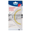 Geometriedreieck, mit Griff, 16 cm