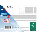 Quittungen, DIN A6, 50 Blatt, FSC