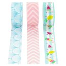 AA Deko-Klebeband, 3 Rollen, 15 mm x 3 m