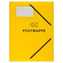 Postmappe, DIN A4, mit Gummizug, PP