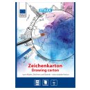 Zeichenkartonblock, DIN A4, 190 g/m², 20 Blatt