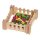 Accessoires Mein kleiner Garten, für die Puppenhäuser, Beet 7,7 x 5,3 x 1,8 cm, Holz, 32 Teile, per Set