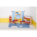 Goki 51719 Puppenmöbel Kinderzimmer, Basic (ABVK)