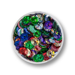 Paillettenschüssel flitter Mix 6 mm 7 gr