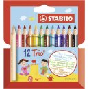 AAO STABILO Trio dick kurz 12er Kartonetui