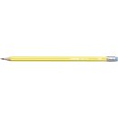STABILO pencil 160 mit Radierer HB gelb