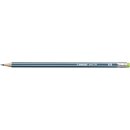 STABILO pencil 160 mit Radierer HB petrol