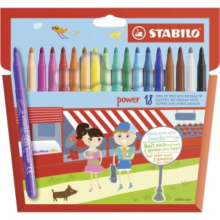 STABILO power 18er Etui