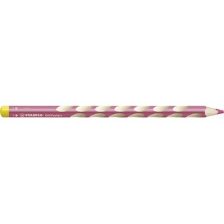 Ergonomischer Buntstift für Linkshänder - STABILO EASYcolors - Einzelstift - rosa (ABVK)