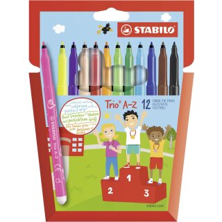 STABILO Trio A-Z 12er Etui