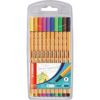 AAO STABILO point 88 10er Etui Karton o. S.