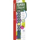 STABILO EASYgraph L HB petrol 2er Blister