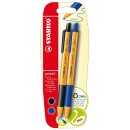 STABILO pointball 2er Blister blau schwarz