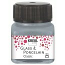 KREUL Glass & Porcelain Classic Metallic-Silber 20 ml