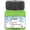 KREUL Glass & Porcelain Clear Apfelgrün 20 ml