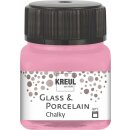 KREUL Glass & Porcelain Chalky Candy Rose 20 ml