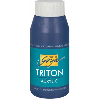 SOLO GOYA Triton Acrylic Dunkelblau 750 ml