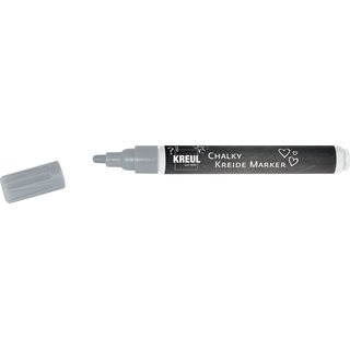 KREUL Chalky Kreidemarker medium Silver Show