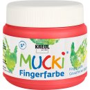 MUCKI Fingerfarbe Rot 150 ml