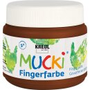 MUCKI Fingerfarbe Braun 150 ml