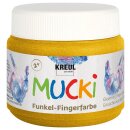MUCKI Funkel-Fingerfarbe Goldschatz 150 ml
