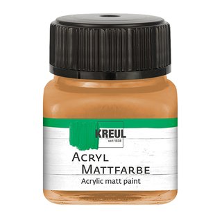 KREUL Acryl Mattfarbe Ocker 20 ml